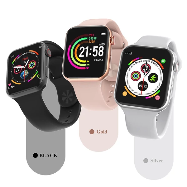 F10 IP67 Okos karkötő - Fekete