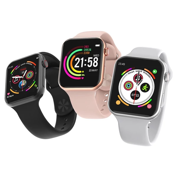 F10 IP67 Okos karkötő - Fekete