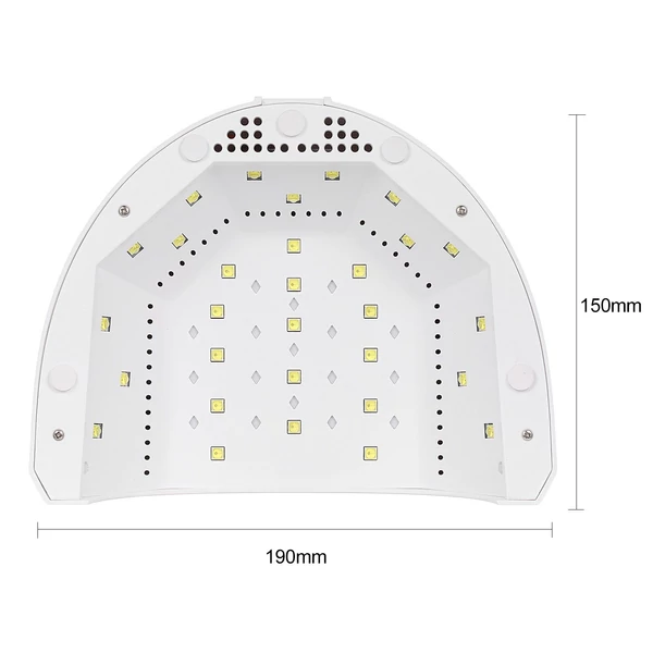 Körömszárító lámpa 3 időzítős szárító lámpa