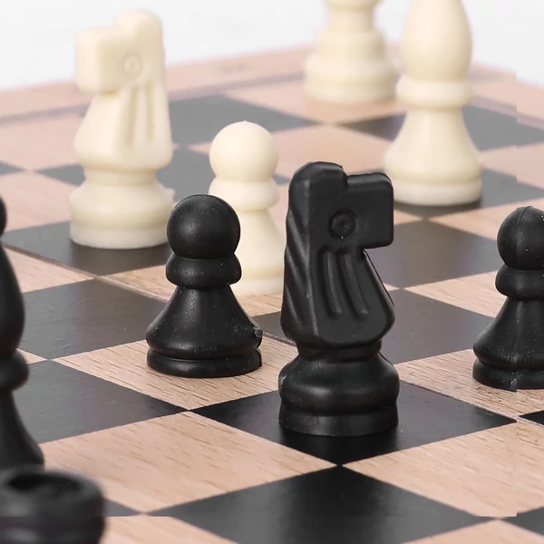 Összecsukható három az egyben sakktábla készlet - S méret