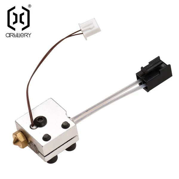 Artillery Hot End Heat Block összeszerelt 0,4 mm-es fúvóka Artillery Sidewinder X1 Genius 3D nyomtatóhoz