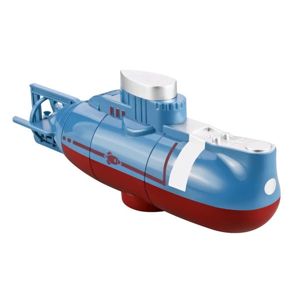 Mini RC tengeralattjáró távirányító vízálló - Kék