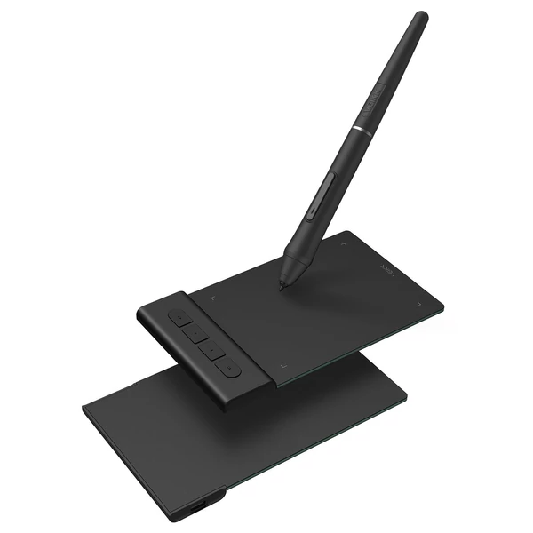 VEIKK VK430 grafikus digitális rajztábla 8192 szint nyomásérzékenységgel, 5080LPI felbontással, 4 gyorsbillentyűvel