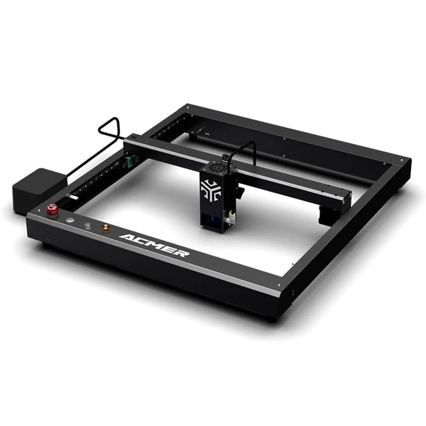 ACMER P2 22W-os lézergravírozó automata levegő-rásegítő rendszerrel
