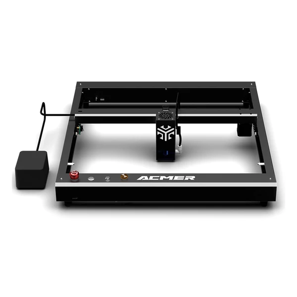 ACMER P2 33 W-os lézergravírozó automata levegő-rásegítő rendszerrel