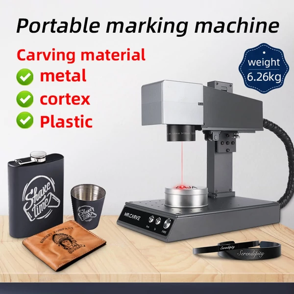 MR. CARVE M1 Pro lézergravírozó asztali jelölés, gravírozógép forgó rögzítéssel