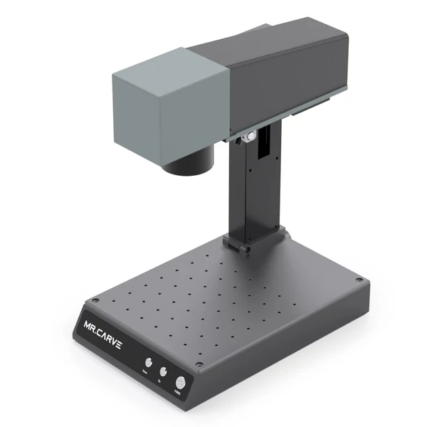 MR.CARVE M1 Pro lézergravírozó asztali jelölő és gravírozó gép forgó rögzítéssel és hengerrel