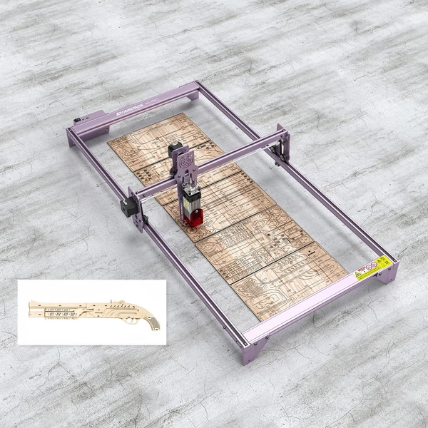 Eredeti ATOMSTACK lézergravírozó gép gravírozó terület Y-tengely hosszabbító készlet
