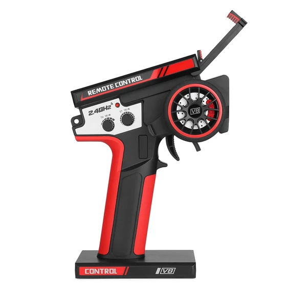 WLtoys XKS 144010 2,4 GHz-es 4WD terepjáró 75 km/h 1/14 versenyautó RTR fém alvázzal - Sárga