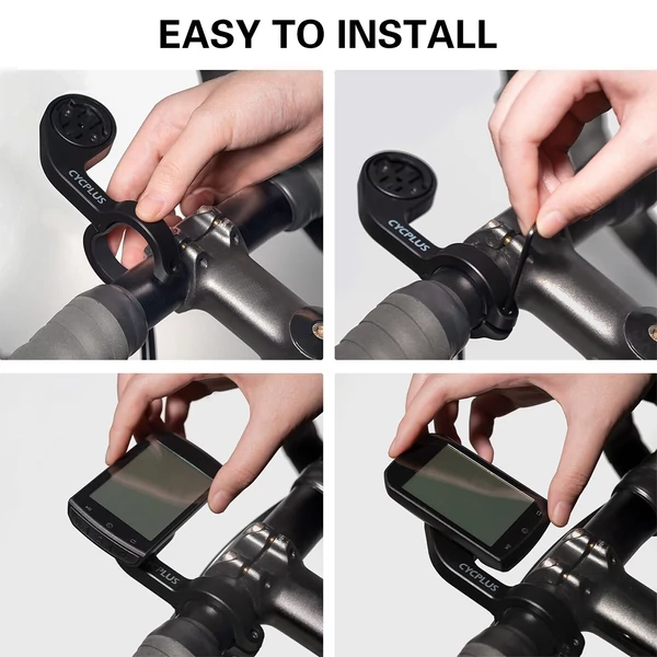 CYCPLUS tartó CYCPLUS M1/M2/G1 GPS kerékpáros számítógéphez - Fekete