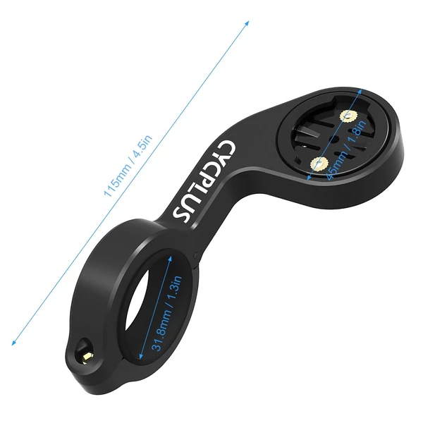 CYCPLUS tartó CYCPLUS M1/M2/G1 GPS kerékpáros számítógéphez - Fekete