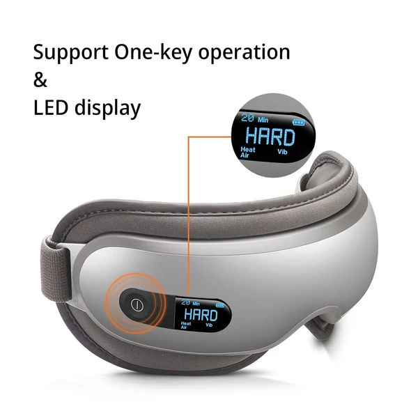 Breo isee-16 intelligens párnás szem Acupont masszírozó