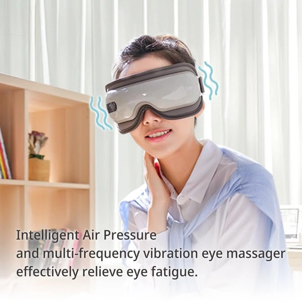 Breo isee-16 intelligens párnás szem Acupont masszírozó