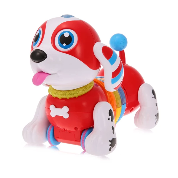 CANHUI TOYS BB396 IR RC Smart Sausage Dog Sing Dance Sétáló Robot Kutya Elektronikus Kisállat Oktató Gyerekjáték