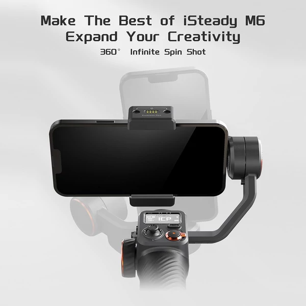 hohem iSteady M6 3 tengelyes okostelefon Gimbal stabilizátor - Alap változat