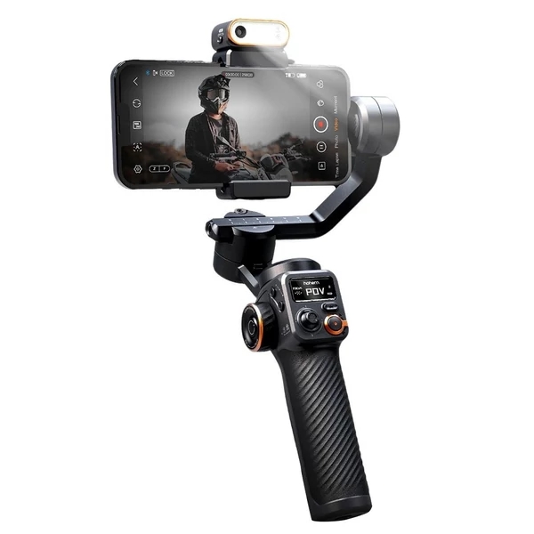 hohem iSteady M6 3 tengelyes okostelefon Gimbal stabilizátor - AI Vision érzékelővel és töltőfény modullal