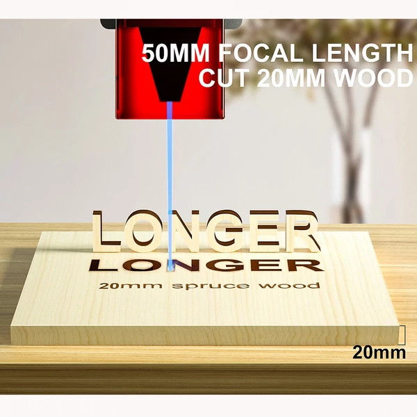 LONGER Ray5 10 W lézergravírozó 3,5 hüvelykes érintőképernyővel