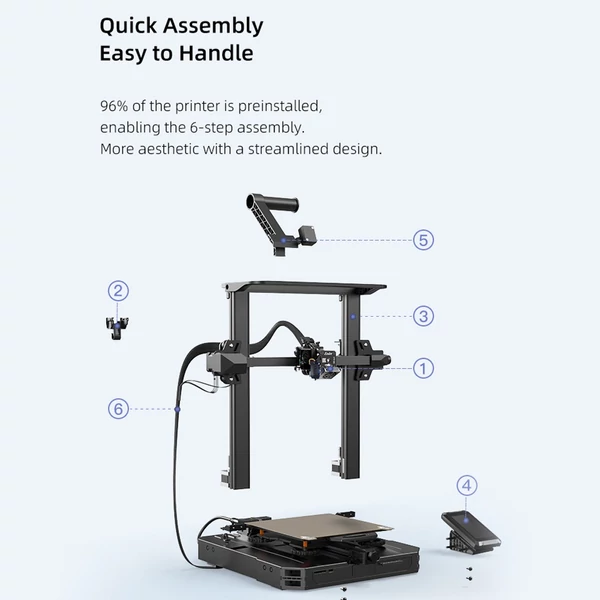 Creality Ender-3 S1 Pro asztali FDM 3D nyomtató