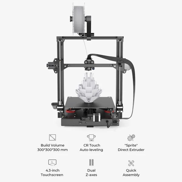 Creality Ender-3 S1 Plus asztali 3D nyomtató FDM