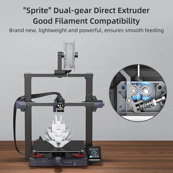 Creality Ender-3 S1 Plus asztali 3D nyomtató FDM