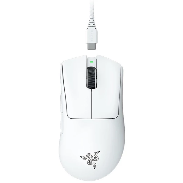 Razer V3 Pro vezeték nélküli egér 30000 DPI optikai érzékelővel Chroma Hyperspeed - Fehér
