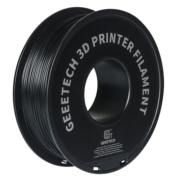 Geeetech PLA filament 3D nyomtatóhoz - Fekete