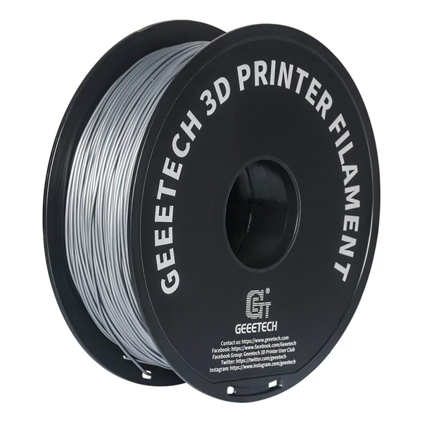 Geeetech PLA filament 3D nyomtatóhoz - Ezüst