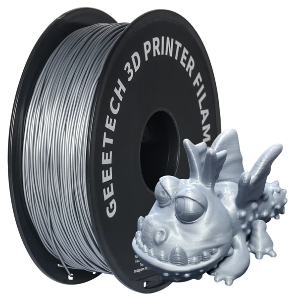 Geeetech PLA filament 3D nyomtatóhoz - Ezüst