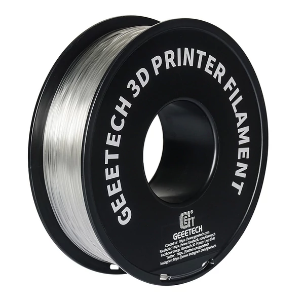 Geeetech PLA filament 3D nyomtatóhoz - Átlátszó