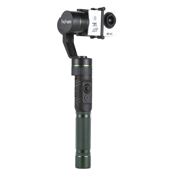 hohem HG3 3 tengelyes kézi gimbal akciókamera stabilizátor - Zöld