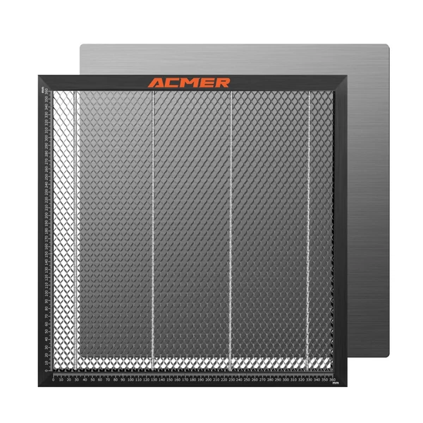 ACMER E10 lézervágó acéllemez platform - 400x400mm