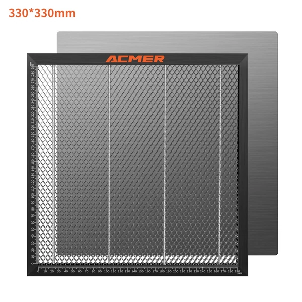 ACMER E10 lézervágó acéllemez platform - 330x330mm