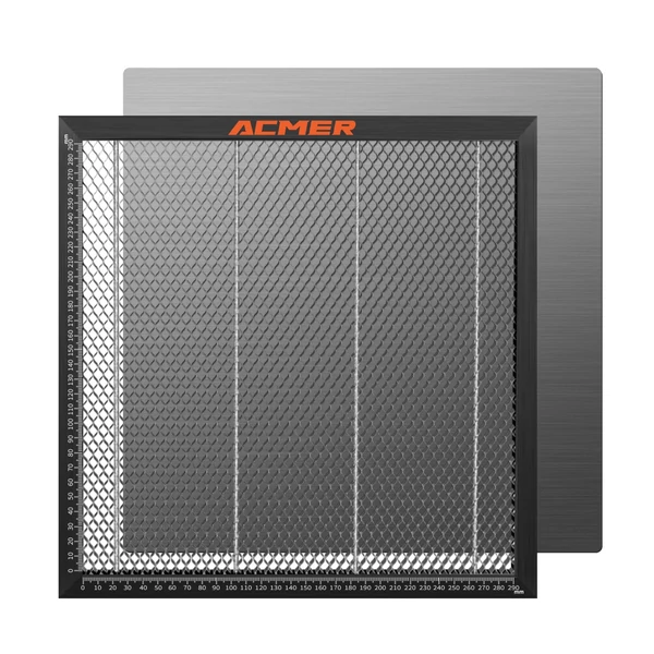 ACMER E10 lézervágó acéllemez platform - 330x330mm