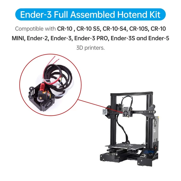Ender-3 V1 teljesen összeszerelt extruderkészlet