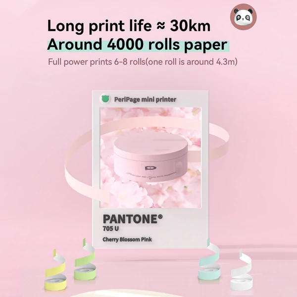 PeriPage L1 Plus címke készítő Mini zseb termál nyomtató - Zöld