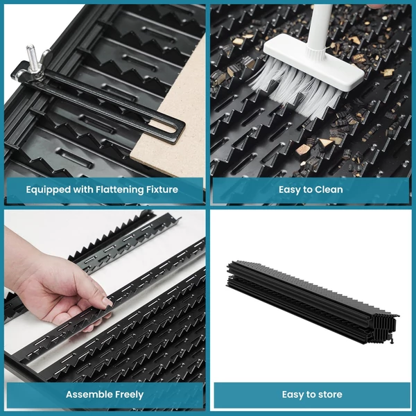 ATOMSTACK F3 lézergravírozó védőpanel 460x425 mm munkaterület CO2/dióda/szálas lézergravírozó számára