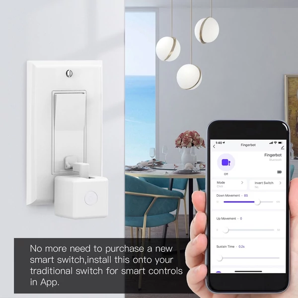 V3 Intelligens gombnyomó ujjbot Tuya BT Hub távirányító, vezeték nélküli intelligens fénykapcsoló átjáróval