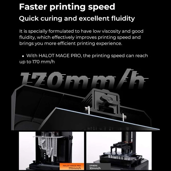 Creality gyorsan kikeményedő gyanta az összes UV LCD 3D nyomtatóhoz - Kék