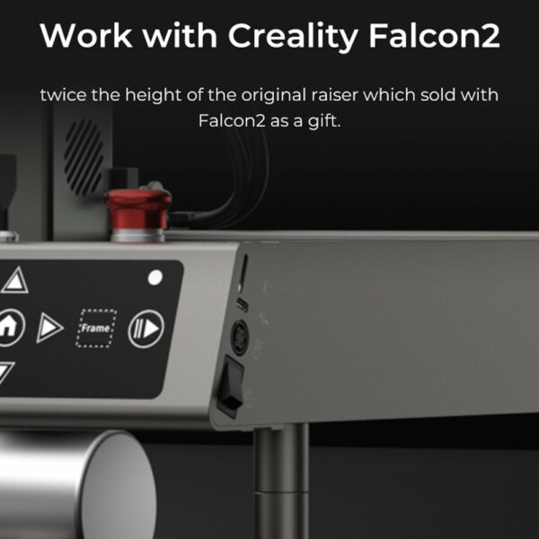 Creality 4db Falcon 2 Extra Risers alumínium magasító lézervágó és gravírozó géphez 56mm magasság/egyenként