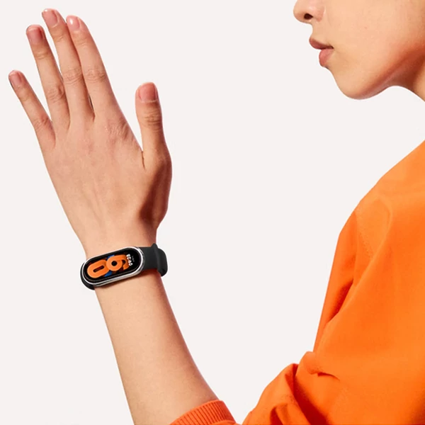 Xiaomi Mi Band 8 1,62 hüvelykes AMOLED képernyő 150 Sport módú intelligens karkötő