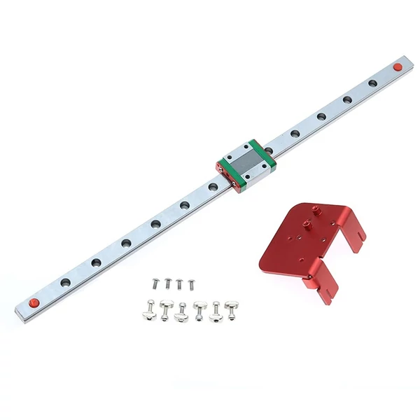 Ender 3 X-tengelyes MGN12C lineáris sínvezető készlet rögzítőlemezes tartókonzollal