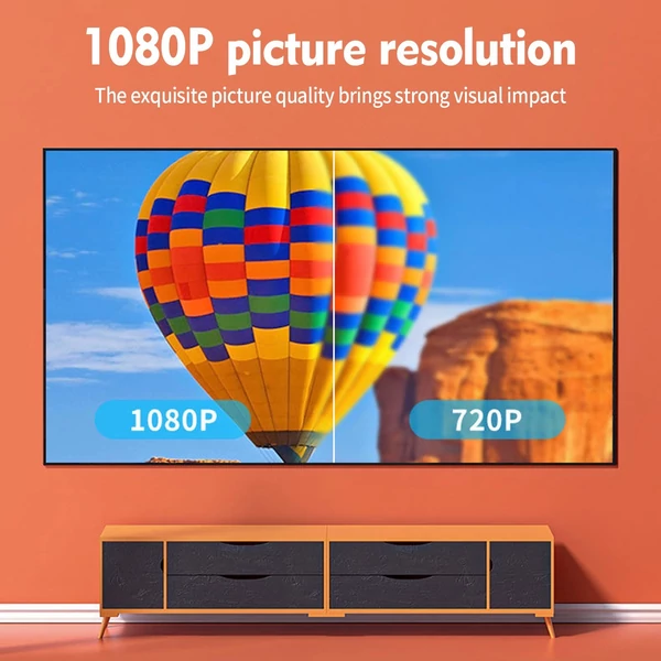 M1 hordozható 1080P HD BT videóprojektor