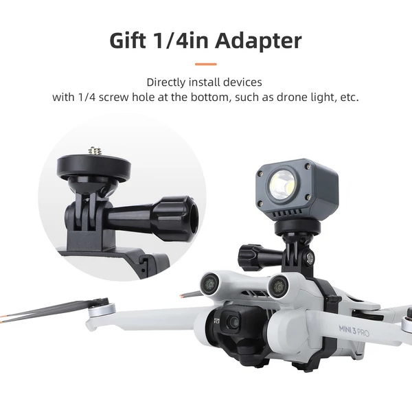 Sunnylife MM3-GZ463 drón lámpa + többfunkciós drónkamera rögzítő adapter készlet