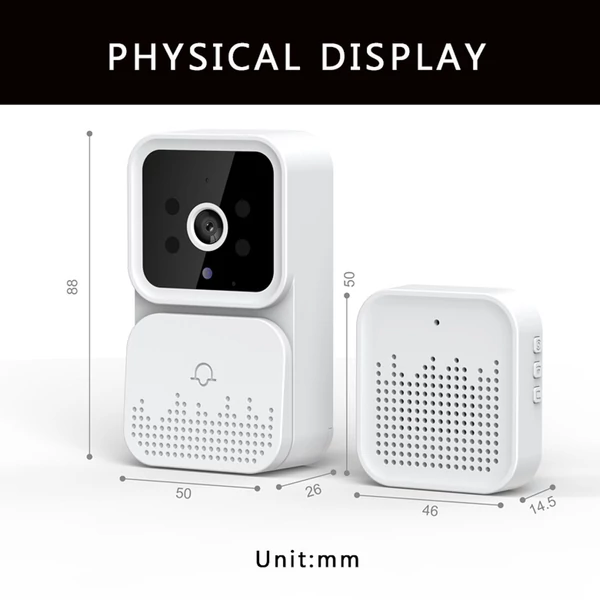 S6 Intelligens Videó ajtócsengő Ulooka App