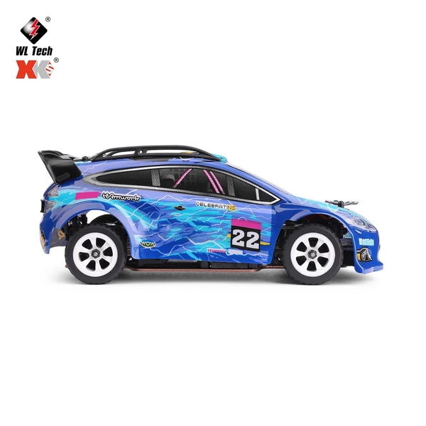 WLtoys 284010 1/28 2.4GHz 30KM/H távirányítós versenyautó RTR fém vázzal