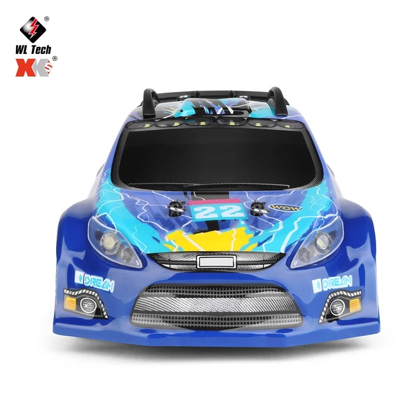 WLtoys 284010 1/28 2.4GHz 30KM/H távirányítós versenyautó RTR fém vázzal