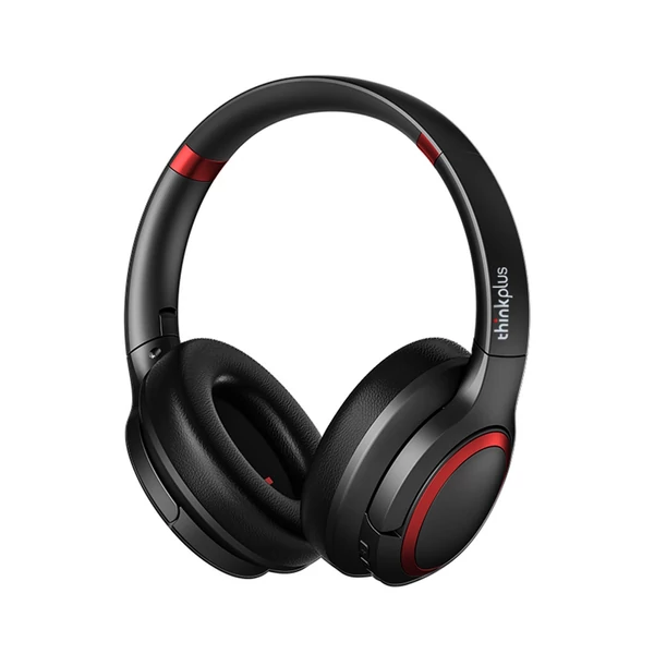 Lenovo Thinkplus TH40 BT 5.0 fejhallgató HD-hívással mikrofonnal - Piros