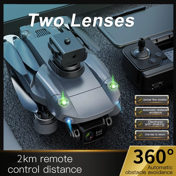 5G WiFi GPS 720P kamera távirányítós drón tárolótáskával - 3 akkumulátor