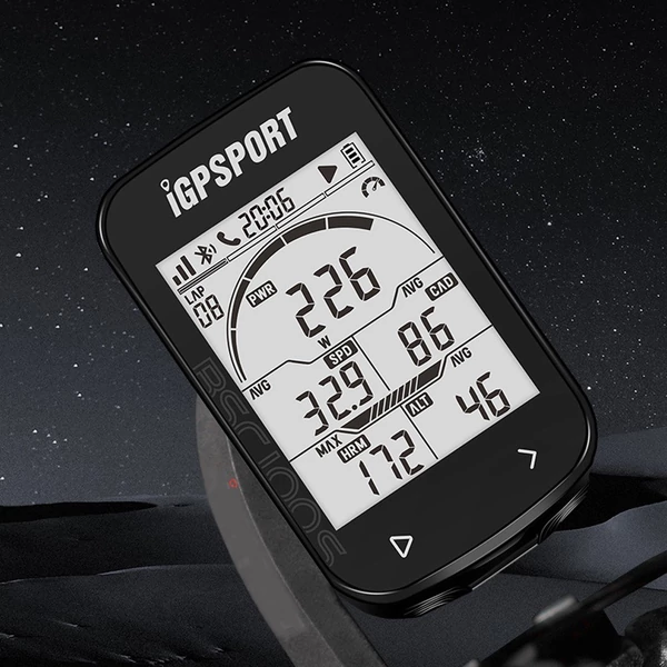 IGPSPORT BSC100S 2,6 hüvelykes GPS kijelző ciklus vezeték nélküli sebességmérő, digitális stopper IPX7 vízálló