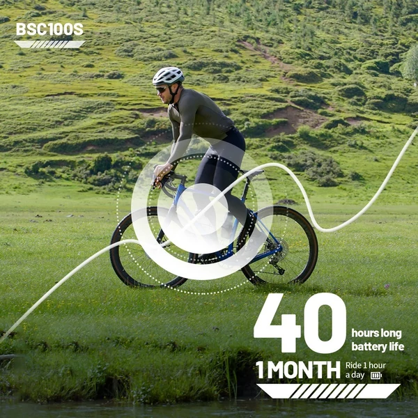 IGPSPORT BSC100S 2,6 hüvelykes GPS kijelző ciklus vezeték nélküli sebességmérő, digitális stopper IPX7 vízálló